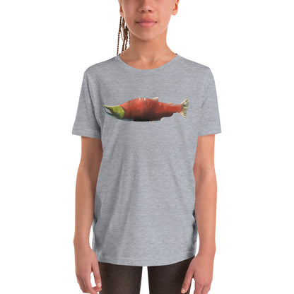 Sockeye Salmon Youth Short Sleeve T-Shirt