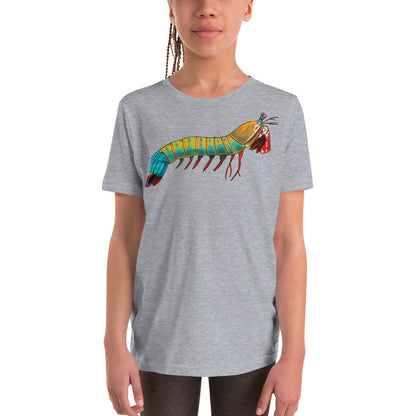 Peacock Mantis Shrimp Youth Short Sleeve T-Shirt