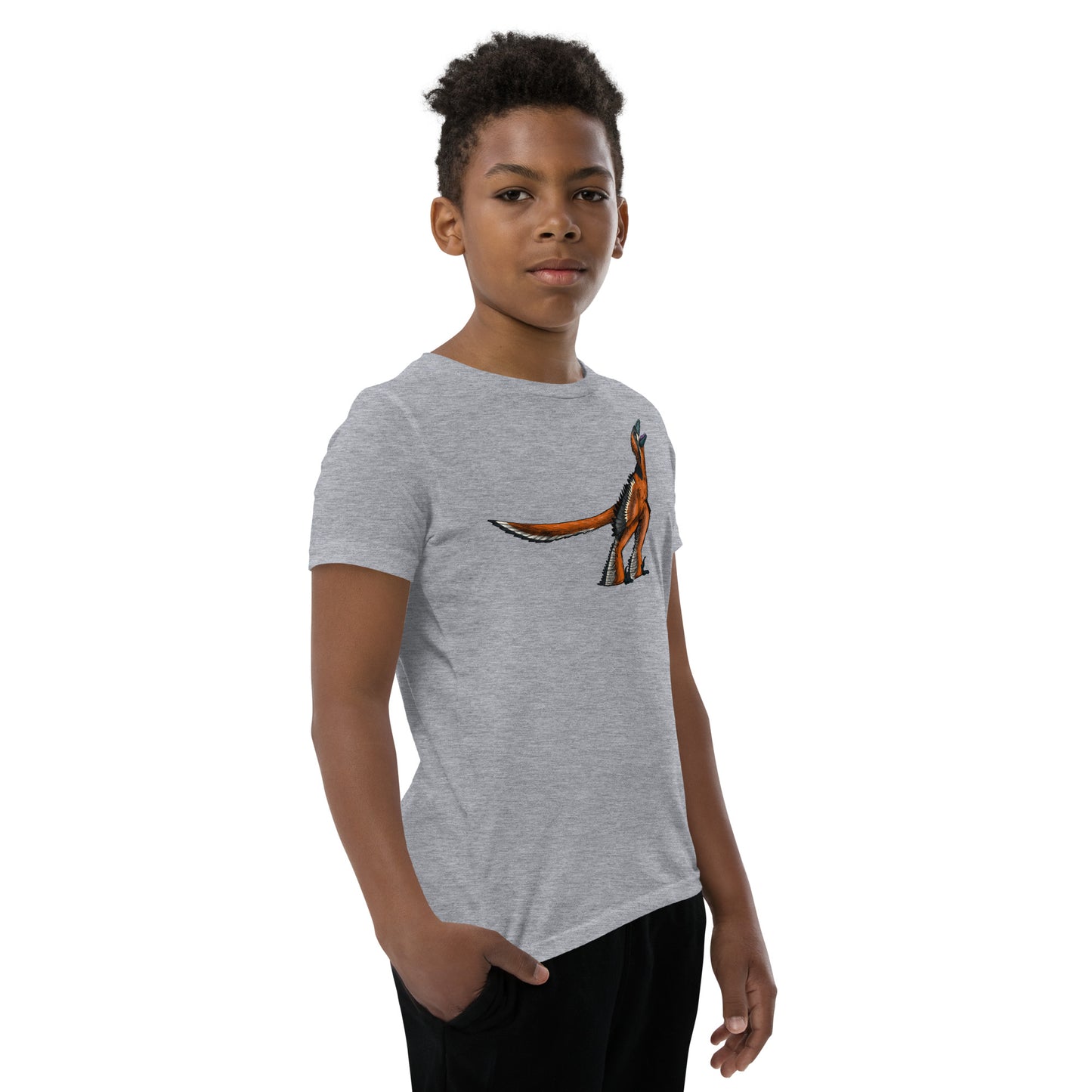 Sinornithosaurus Youth Short Sleeve T-Shirt