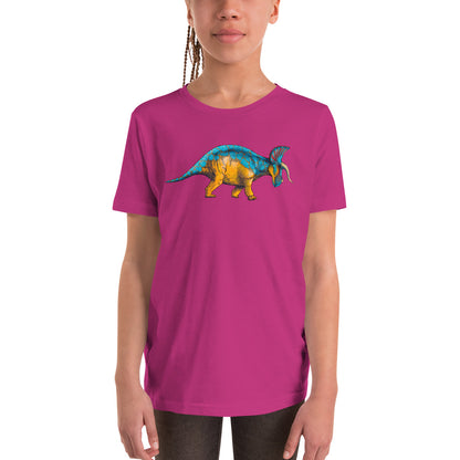 Triceratops Youth Short Sleeve T-Shirt