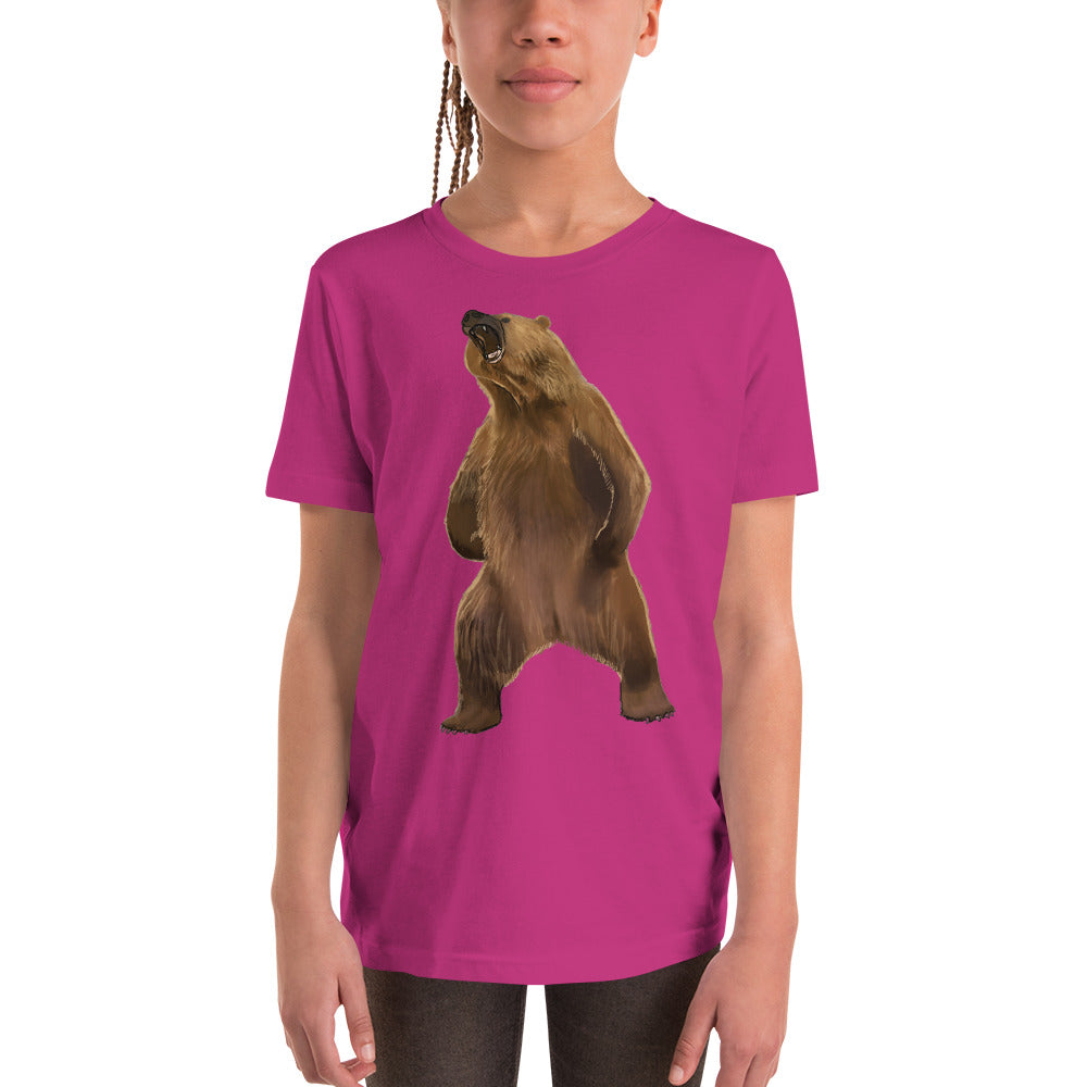 Kodiak Bear Youth Short Sleeve T-Shirt