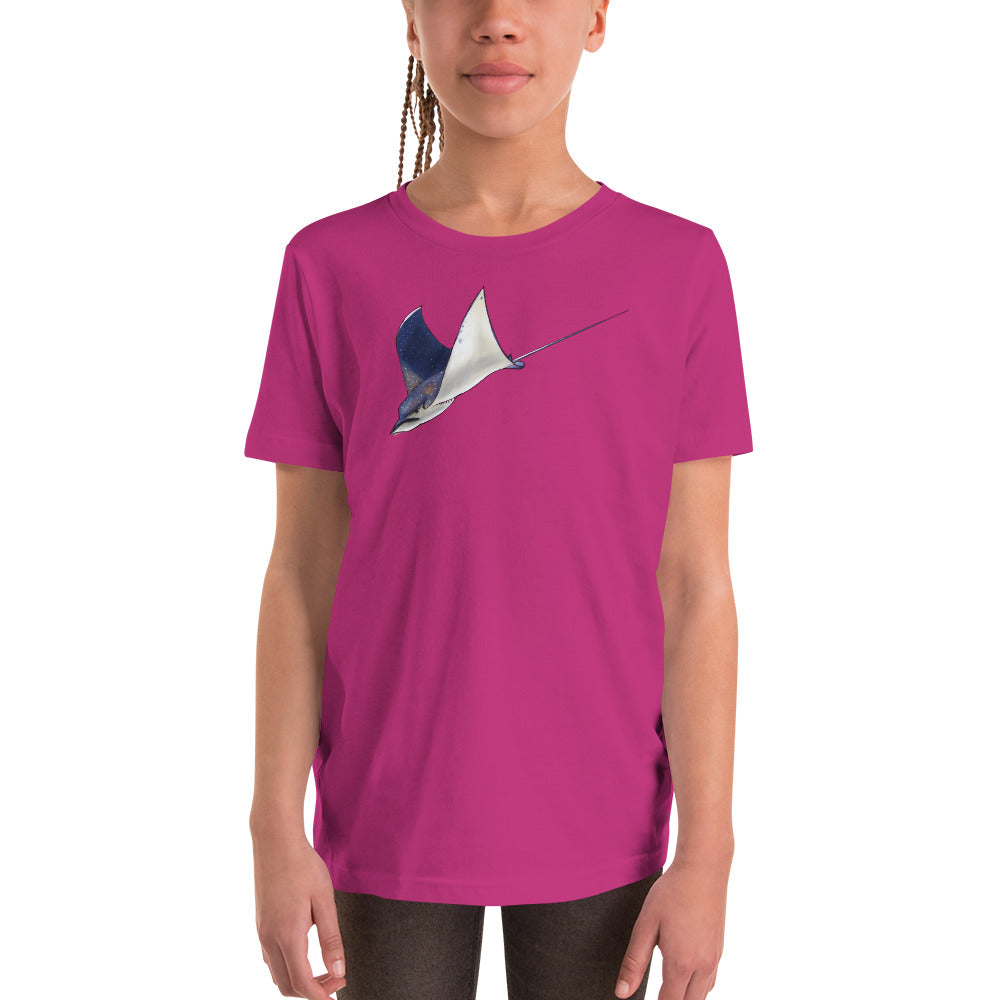 Spotted Eagle Ray Youth Short Sleeve T-Shirt