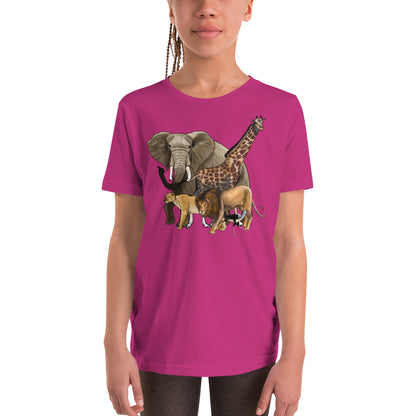 Wildlife Safari Youth Short Sleeve T-Shirt