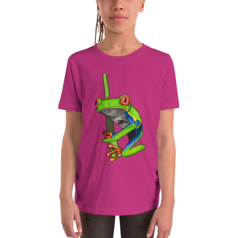 Red-eyed Tree Frog Youth Short Sleeve T-Shirt