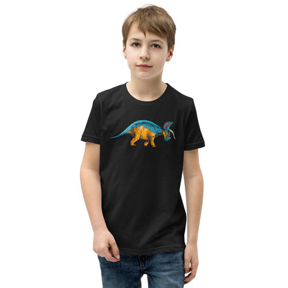 Triceratops Youth Short Sleeve T-Shirt