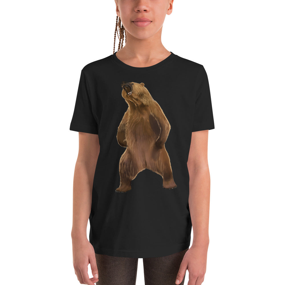 Kodiak Bear Youth Short Sleeve T-Shirt