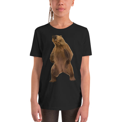 Kodiak Bear Youth Short Sleeve T-Shirt