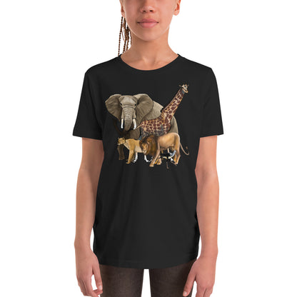 Wildlife Safari Youth Short Sleeve T-Shirt