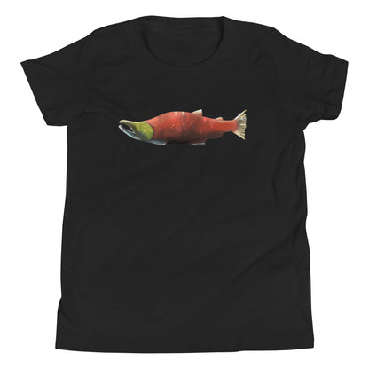 Sockeye Salmon Youth Short Sleeve T-Shirt