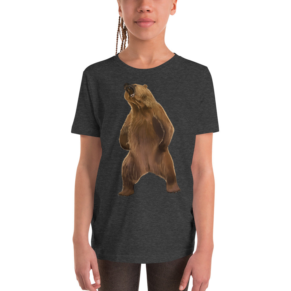 Kodiak Bear Youth Short Sleeve T-Shirt
