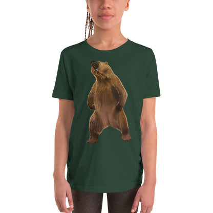 Kodiak Bear Youth Short Sleeve T-Shirt