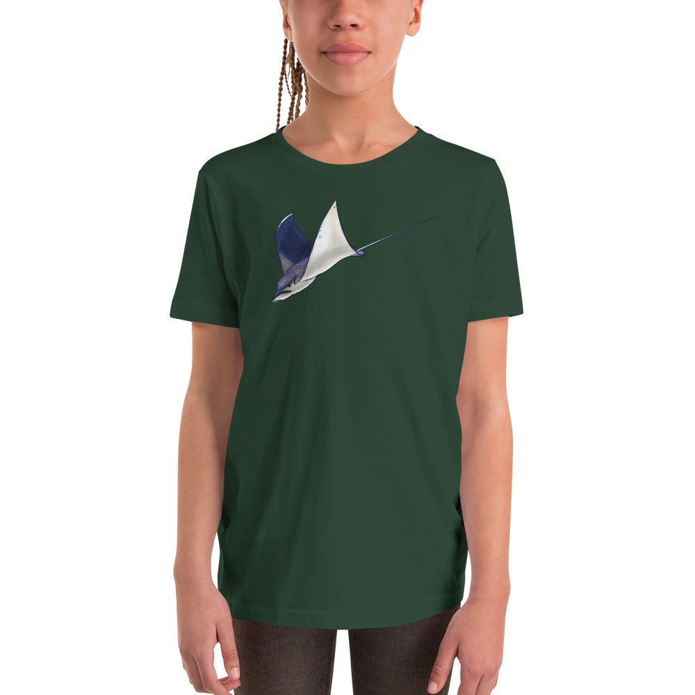 Spotted Eagle Ray Youth Short Sleeve T-Shirt