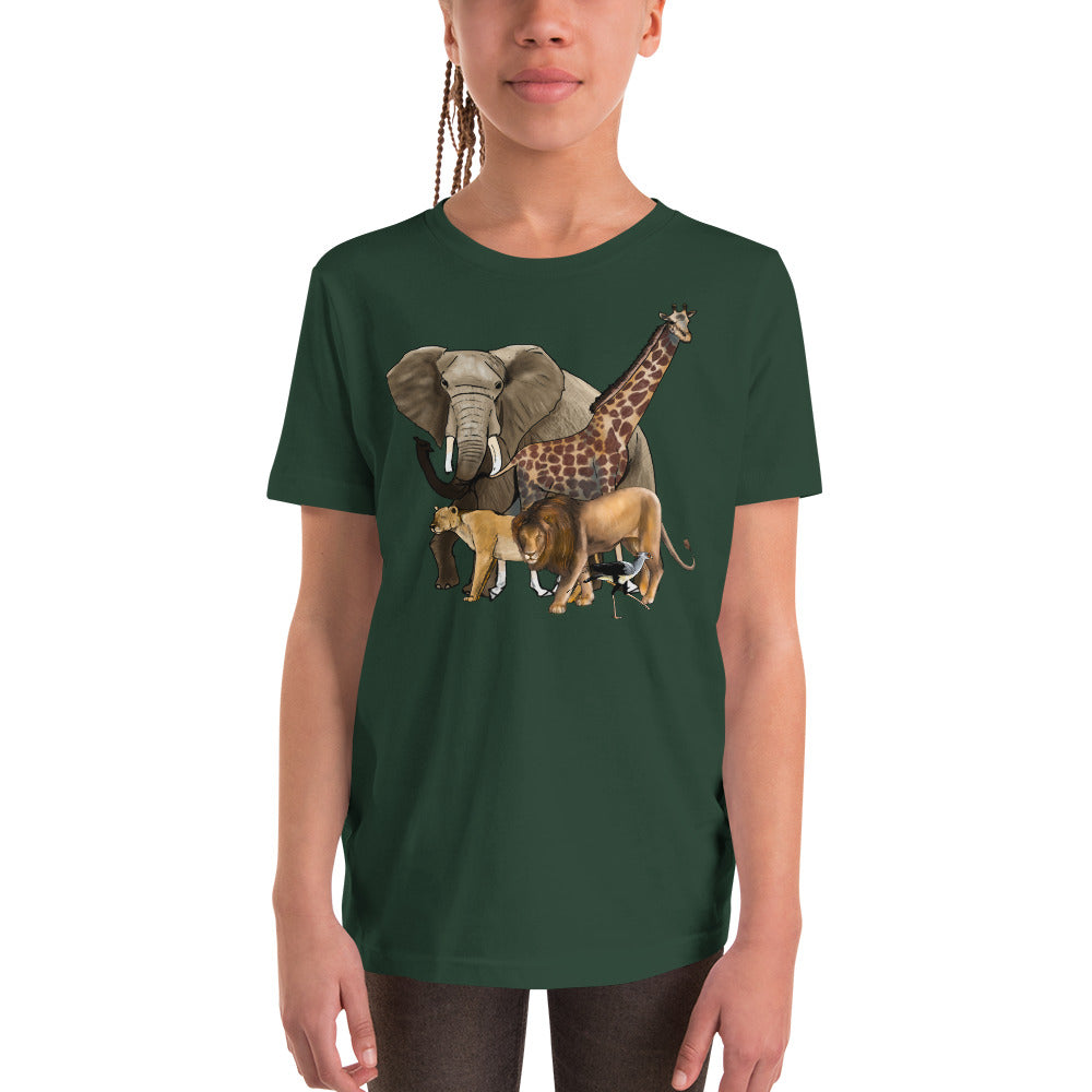 Wildlife Safari Youth Short Sleeve T-Shirt