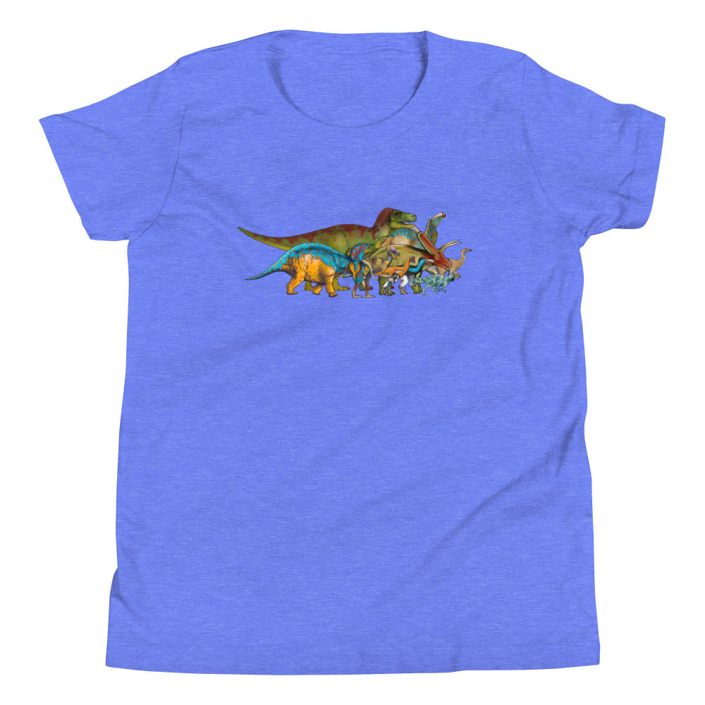 Dinosaurs of Hell Creek Youth Short Sleeve T-Shirt