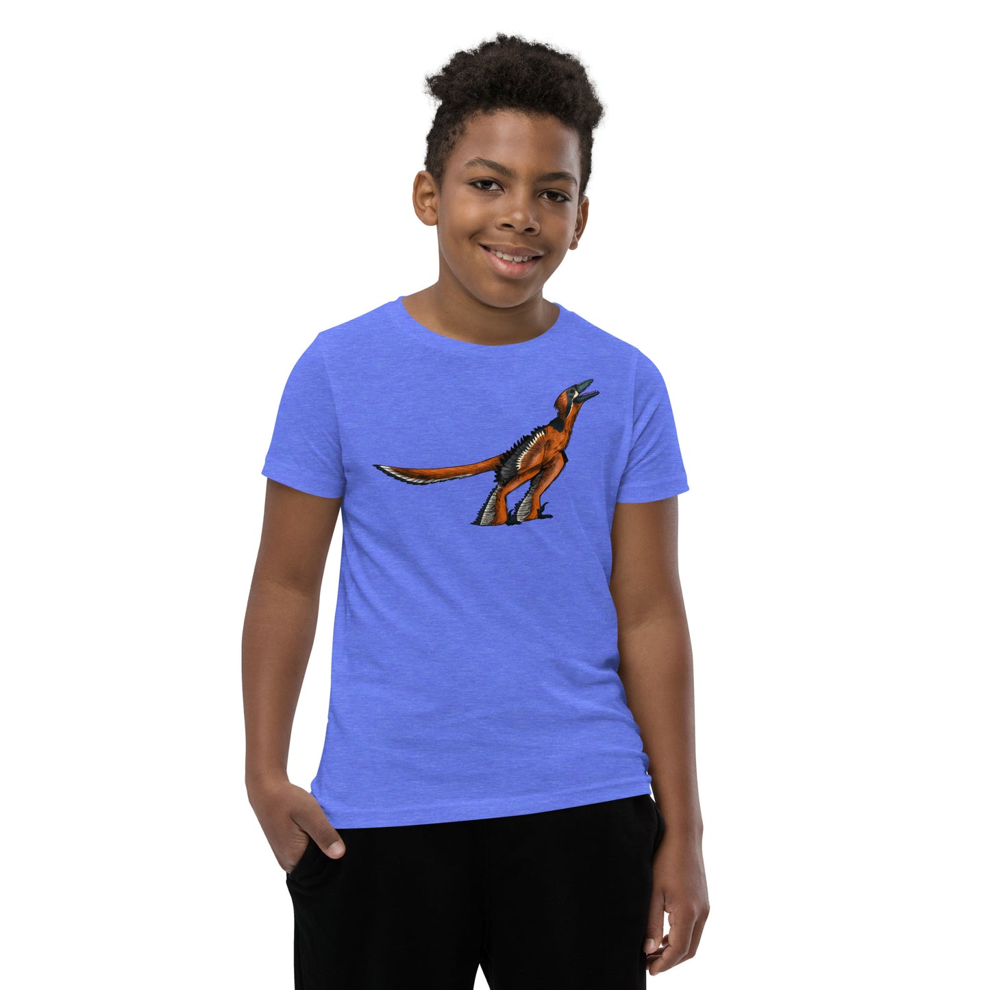 Sinornithosaurus Youth Short Sleeve T-Shirt