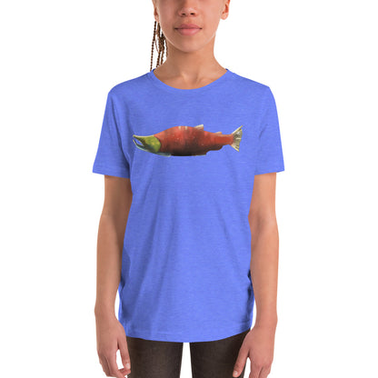 Sockeye Salmon Youth Short Sleeve T-Shirt