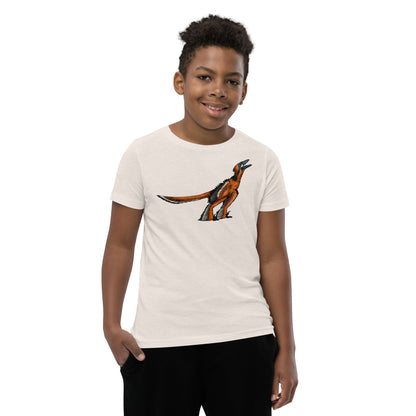 Sinornithosaurus Youth Short Sleeve T-Shirt