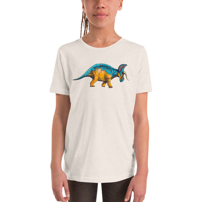 Triceratops Youth Short Sleeve T-Shirt