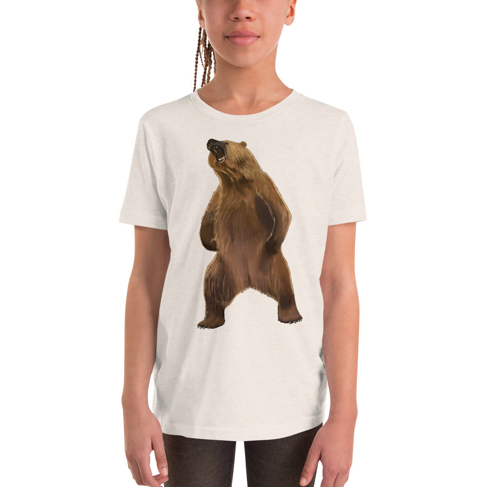 Kodiak Bear Youth Short Sleeve T-Shirt