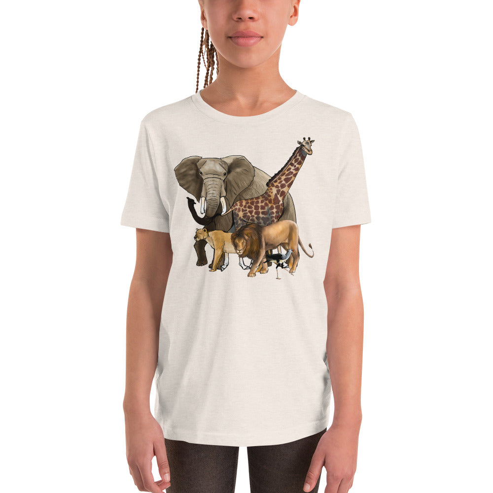 Wildlife Safari Youth Short Sleeve T-Shirt