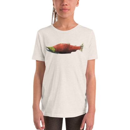 Sockeye Salmon Youth Short Sleeve T-Shirt
