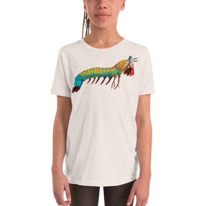 Peacock Mantis Shrimp Youth Short Sleeve T-Shirt