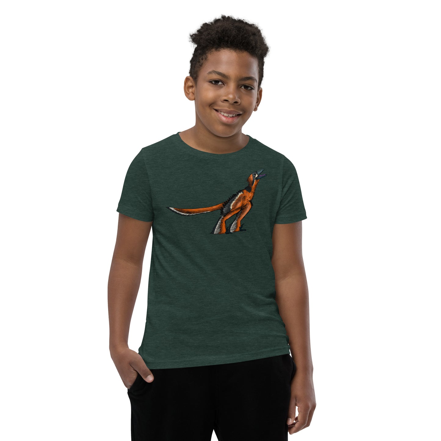 Sinornithosaurus Youth Short Sleeve T-Shirt