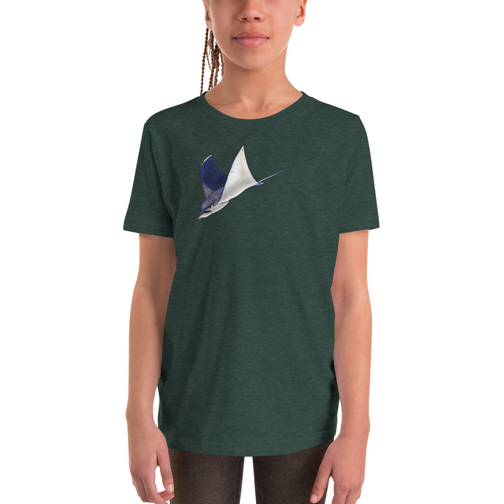 Spotted Eagle Ray Youth Short Sleeve T-Shirt