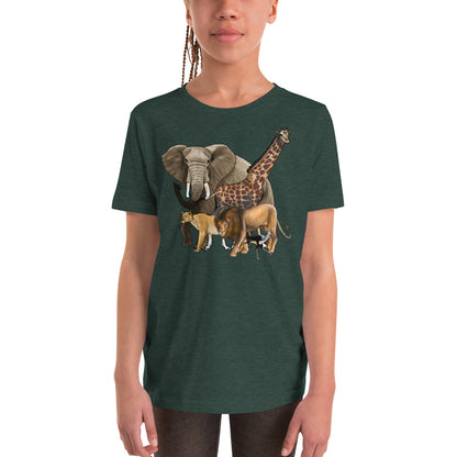 Wildlife Safari Youth Short Sleeve T-Shirt