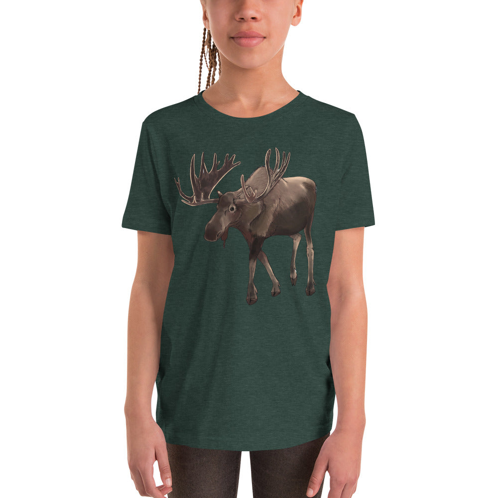 Moose Youth Short Sleeve T-Shirt