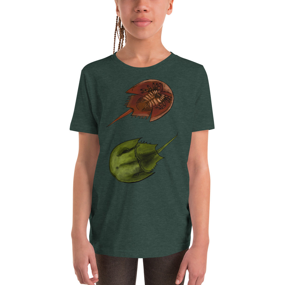 Horseshoe Crab Youth Short Sleeve T-Shirt