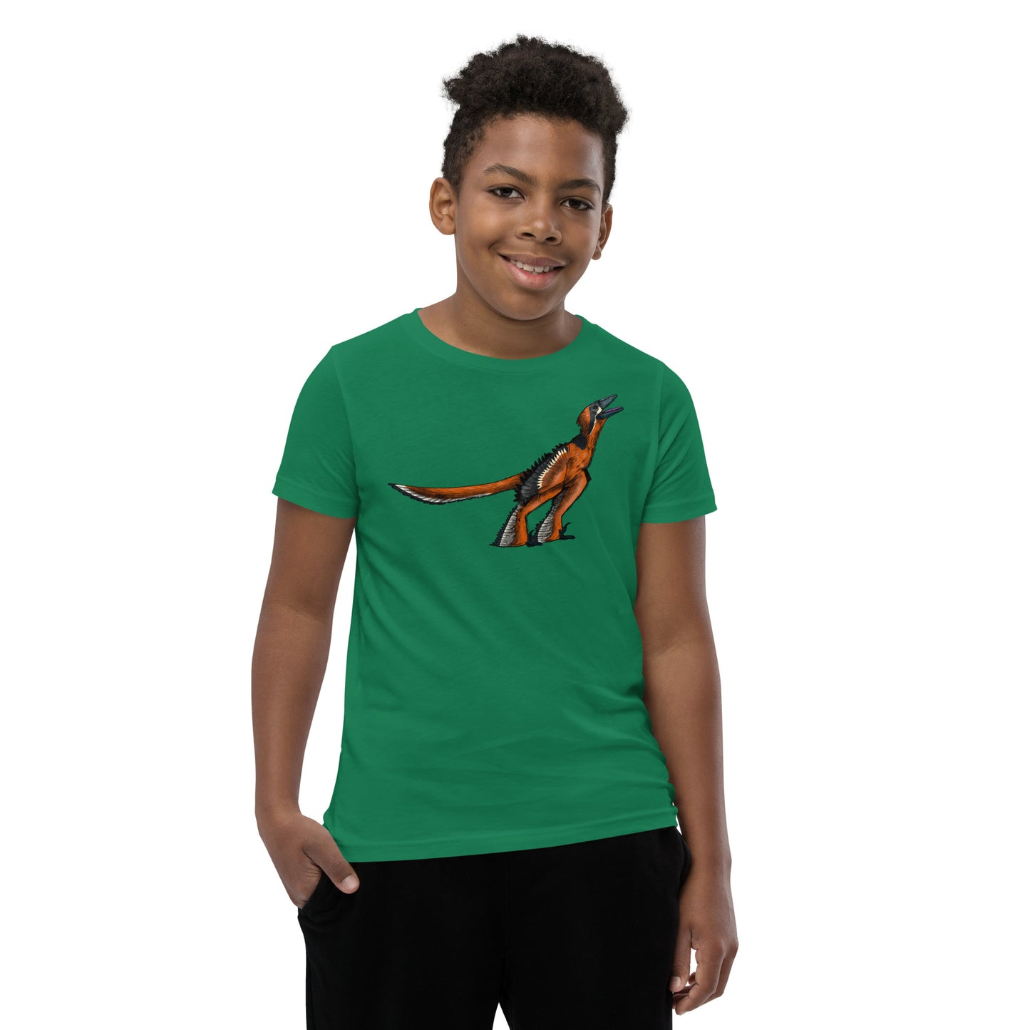 Sinornithosaurus Youth Short Sleeve T-Shirt