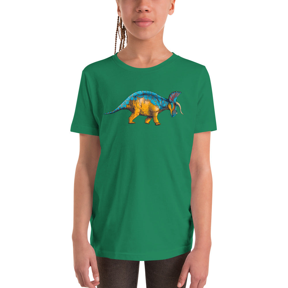 Triceratops Youth Short Sleeve T-Shirt