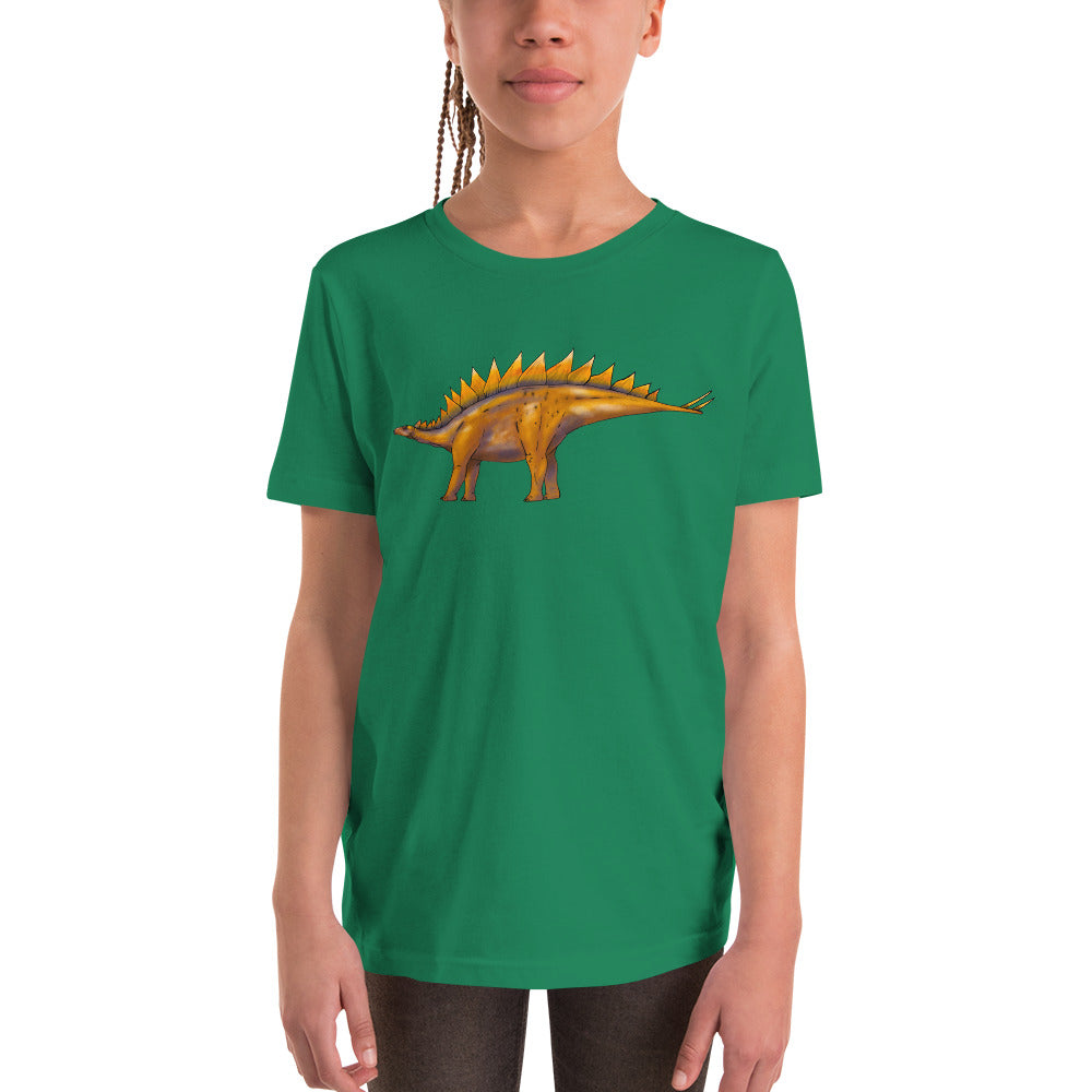 Stegosaurus Youth Short Sleeve T-Shirt