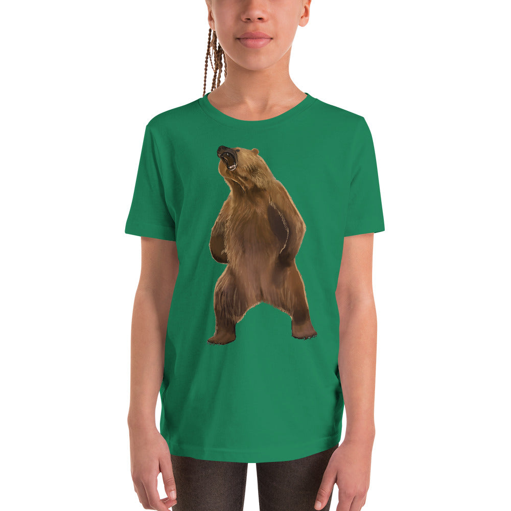 Kodiak Bear Youth Short Sleeve T-Shirt