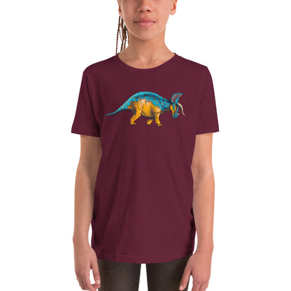 Triceratops Youth Short Sleeve T-Shirt