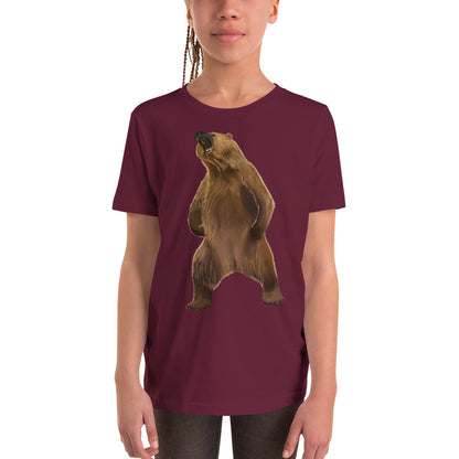 Kodiak Bear Youth Short Sleeve T-Shirt