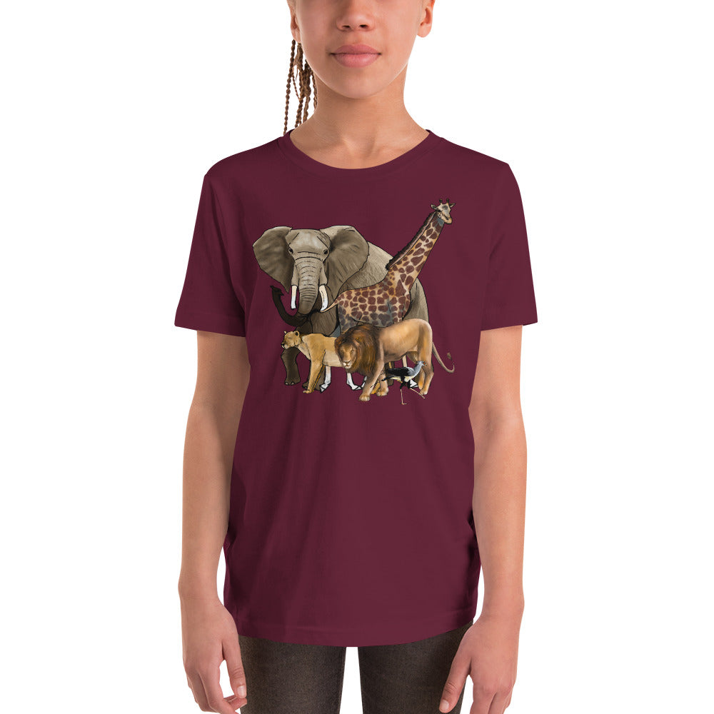 Wildlife Safari Youth Short Sleeve T-Shirt