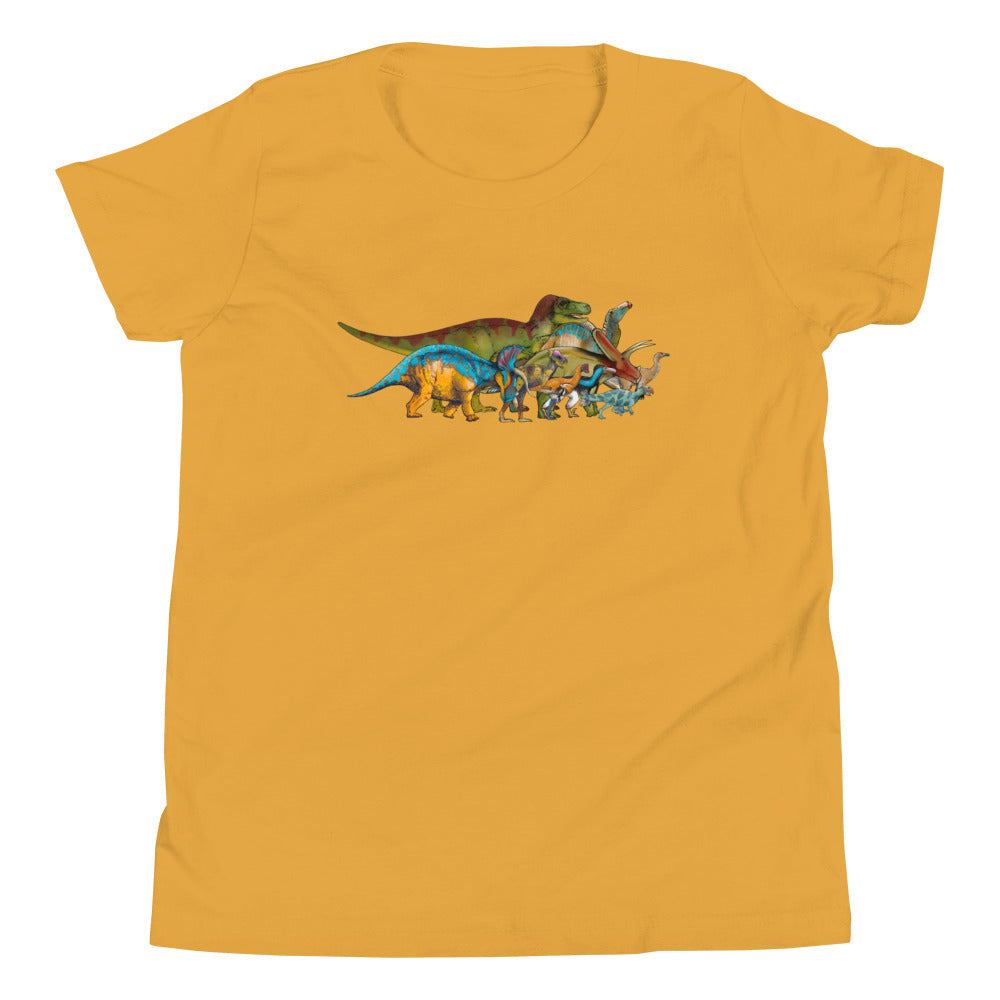 Dinosaurs of Hell Creek Youth Short Sleeve T-Shirt