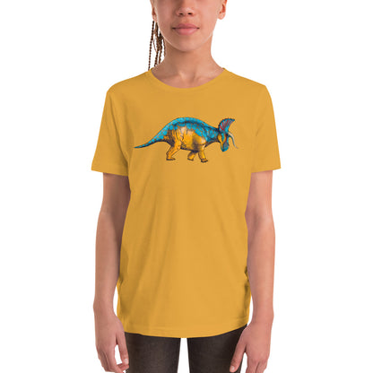 Triceratops Youth Short Sleeve T-Shirt