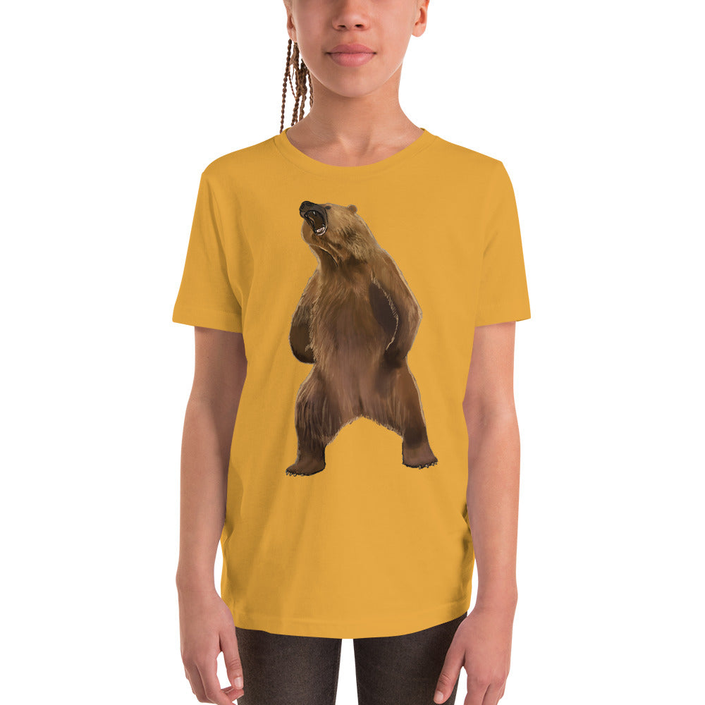 Kodiak Bear Youth Short Sleeve T-Shirt