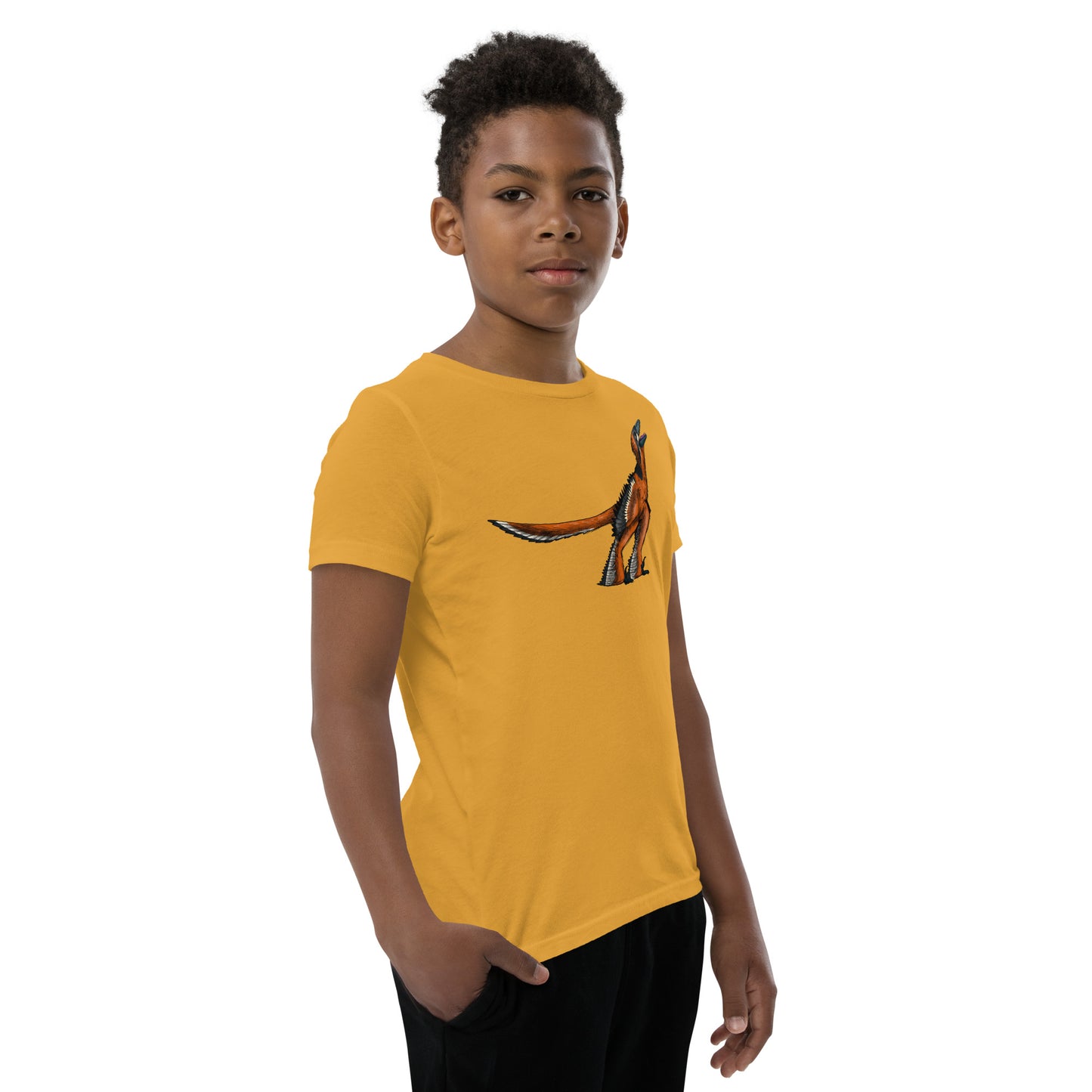 Sinornithosaurus Youth Short Sleeve T-Shirt