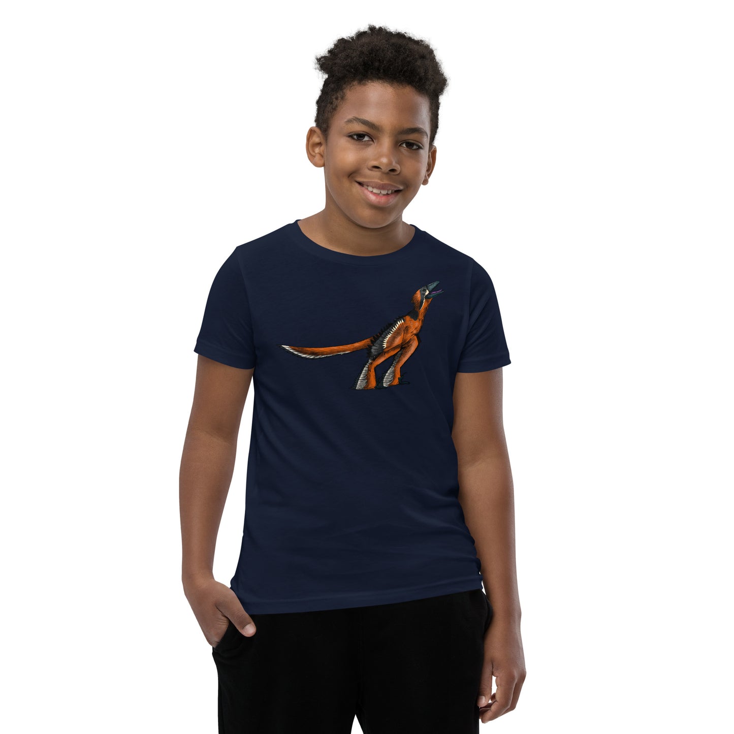 Sinornithosaurus Youth Short Sleeve T-Shirt