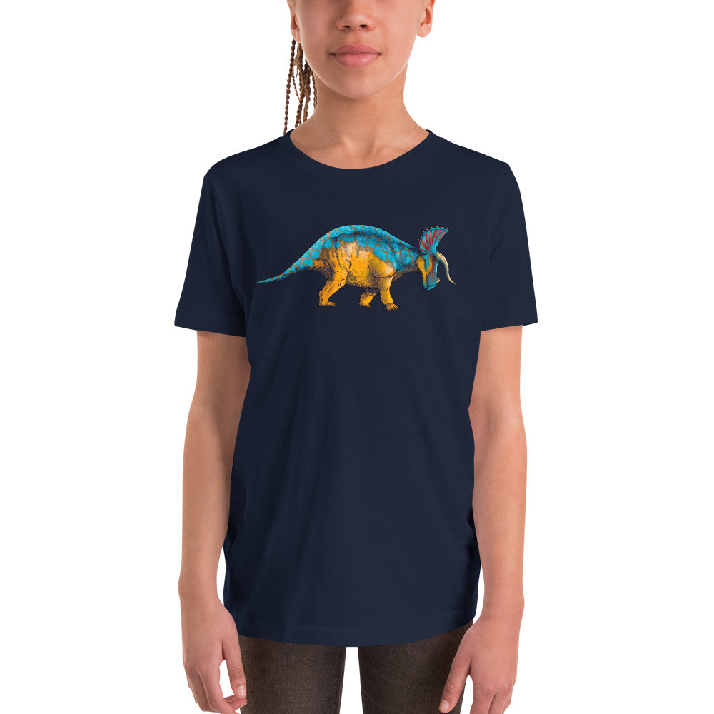 Triceratops Youth Short Sleeve T-Shirt