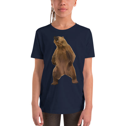 Kodiak Bear Youth Short Sleeve T-Shirt
