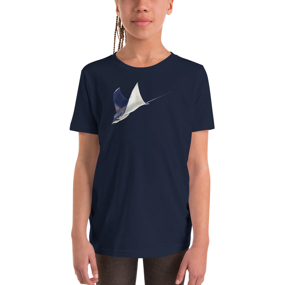 Spotted Eagle Ray Youth Short Sleeve T-Shirt