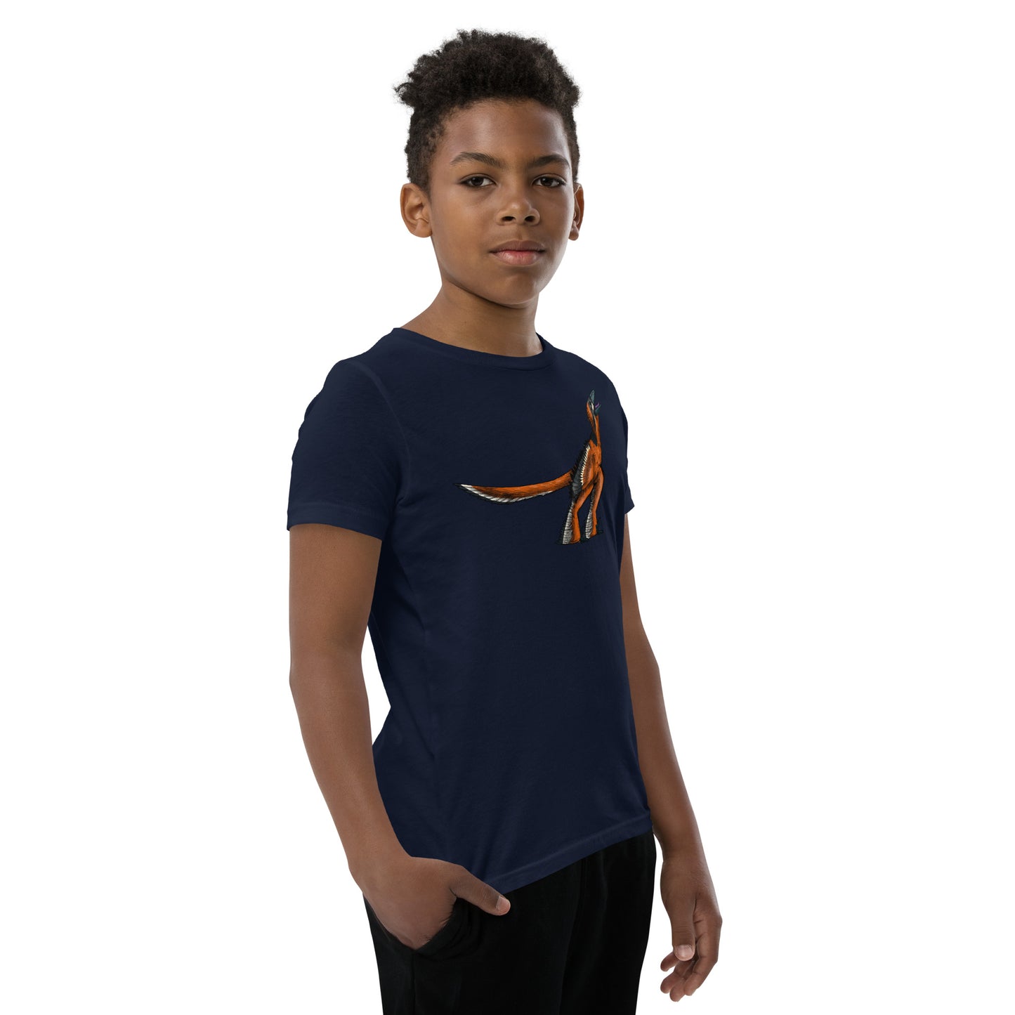 Sinornithosaurus Youth Short Sleeve T-Shirt