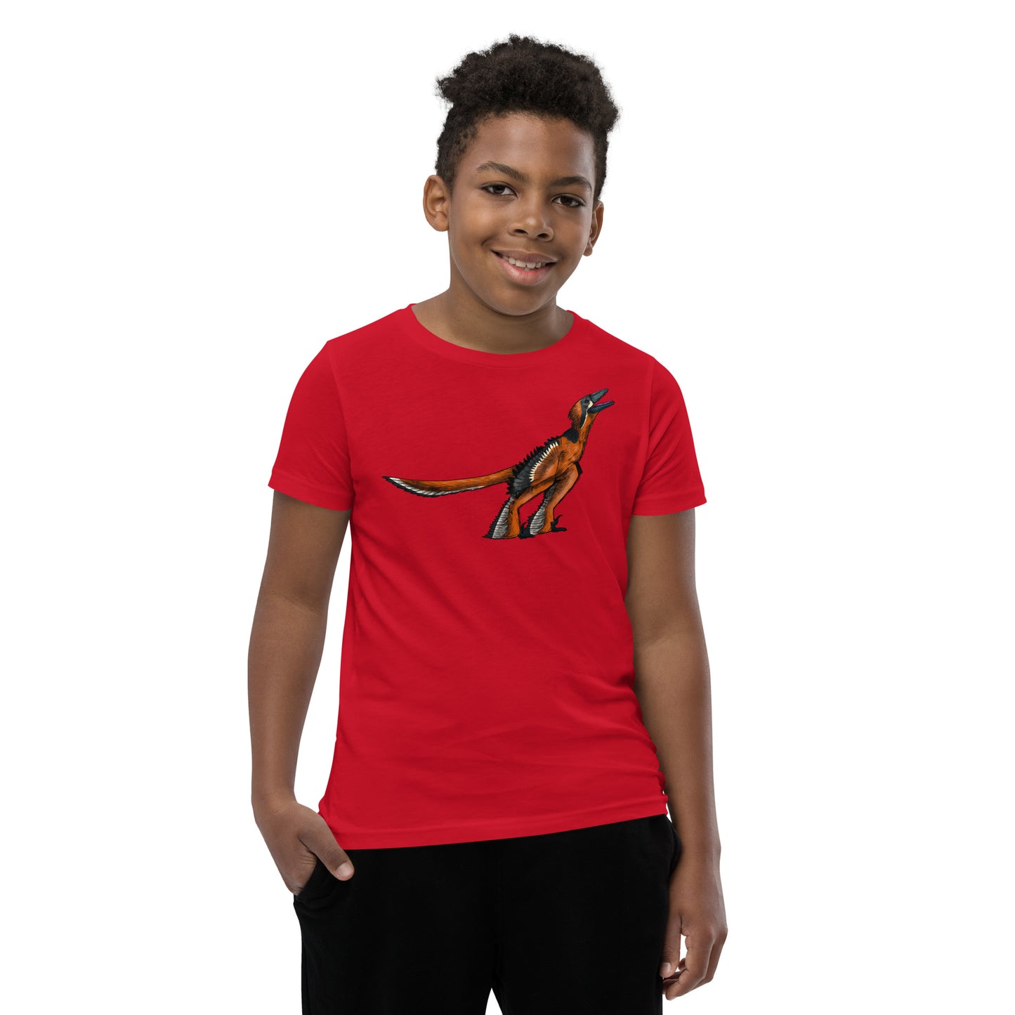 Sinornithosaurus Youth Short Sleeve T-Shirt