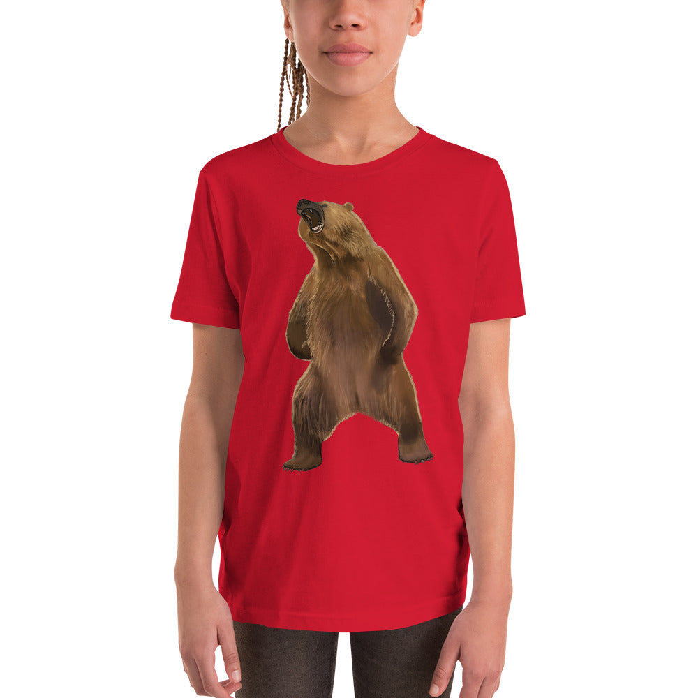 Kodiak Bear Youth Short Sleeve T-Shirt