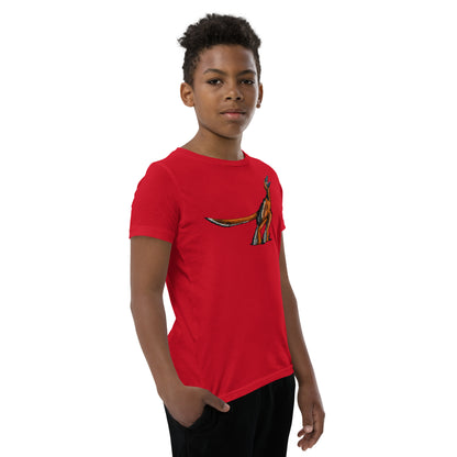 Sinornithosaurus Youth Short Sleeve T-Shirt